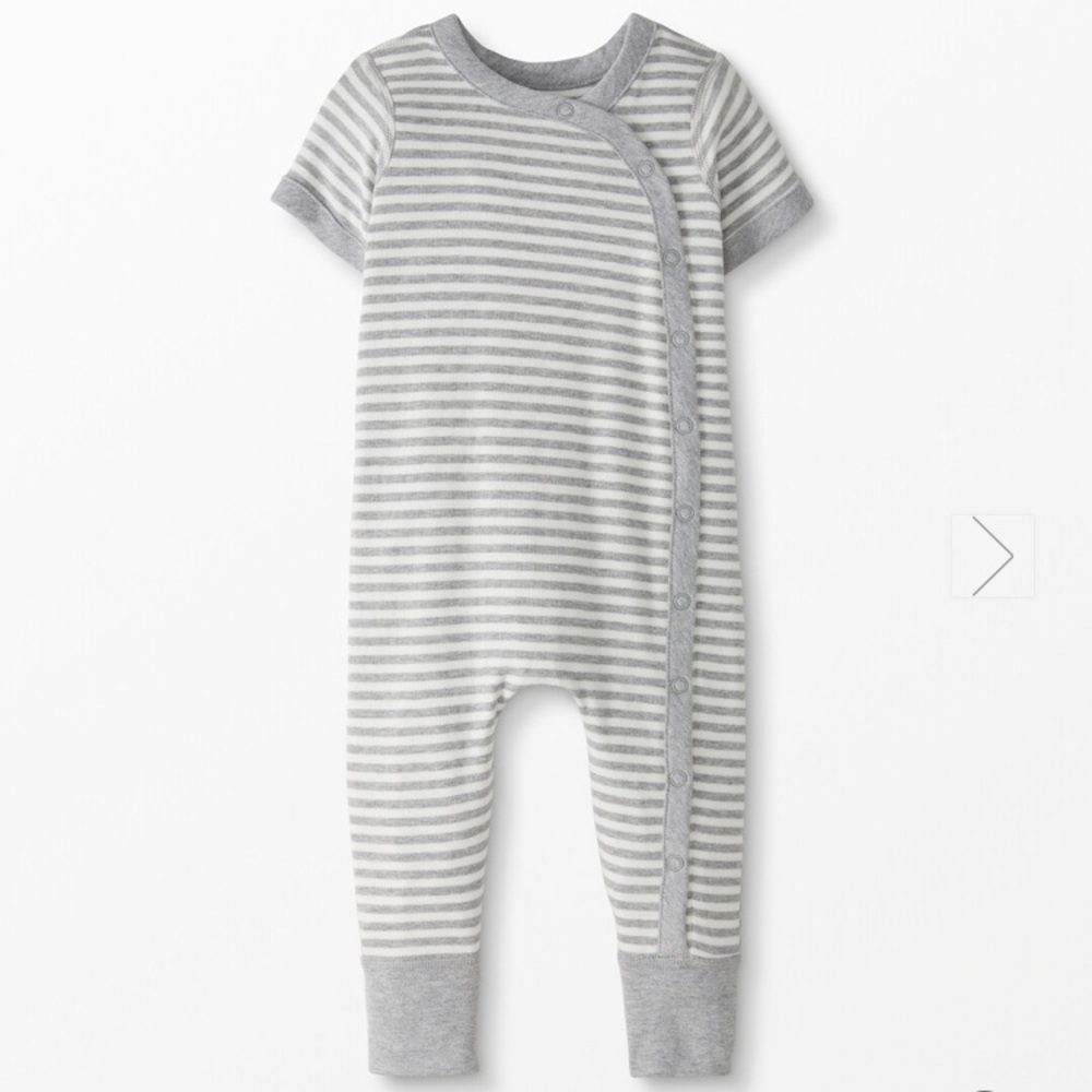 Hanna Andersson Organic Cotton Short Sleeve Romper
